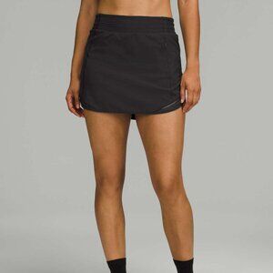 Lululemon Hotty Hot High-Rise Skirt Black Size 6